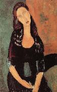Portrait of Jeanne Hebuterne Amedeo Modigliani